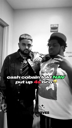 Cash Cobain Made NAV Throw Up 4s 😭 #shorts #nav #cashcobain #cashcobaintypebeat #rap #viral #funny