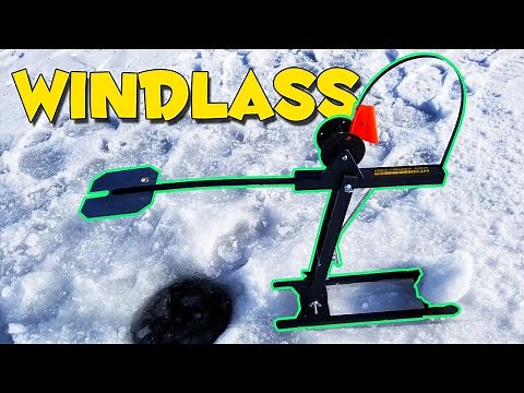 Ice Fishing - How To Rig an HT Windlass Tip Up 🎣