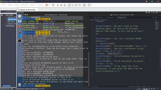 【CTF】GLibc堆利用-First fit & UAF
