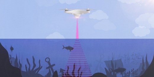Stanford engineers combine light and sound to see underwater