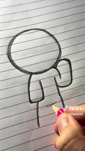 How to Draw: Simple Steps for TikTok Growth Challenge