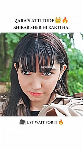Zara attitude😡🔥|| #ytshorts #ainaasif #zara #attitude #drama #edit #judwaa #shortsfeed