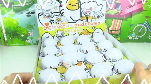 Unboxing Gudetama Bling Bags Series 1