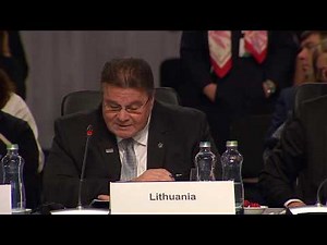 #OSCEMC19 First Plenary Session: Lithuania
