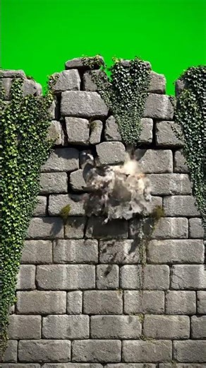 Wall of Stone Exploding