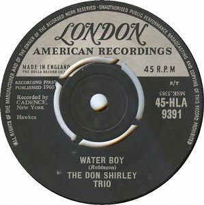 The Don Shirley Trio - Water Boy