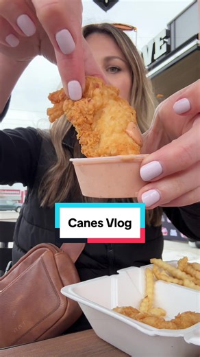 Taste test!!! Cane’s just opened in our town🤗 so we have to try it! The kids also chose to invite their favorite aunt🧡 #tastetest #dinnervlog #momlife #canes #whatsfordinner