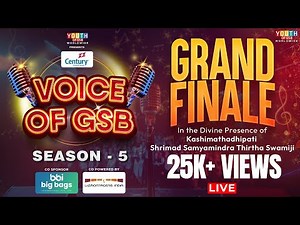 Grand Finale of Century Voice of GSB Season 5 | Live from Shree Guru Ganesh Prasad Hall, Mumbai