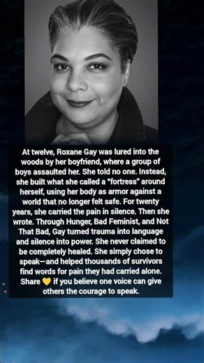 Roxane Gay: 20 Years of Silence, Then She Found Her Voice | Survival Story