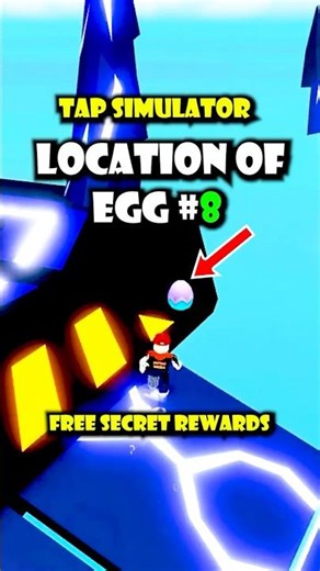 ALL 9 Egg Locations in 60 SECONDS! 🥚🔥 Tap Simulator (FREE Secret Rewards)