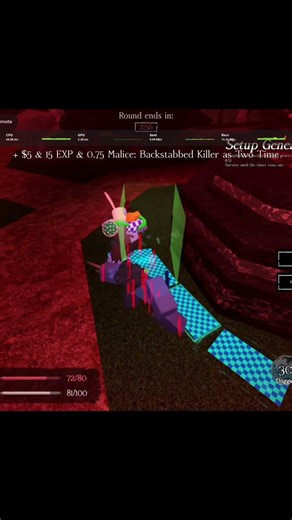 || Two time trickstab || #forsaken #forsakengameplay #twotime #backstabbed