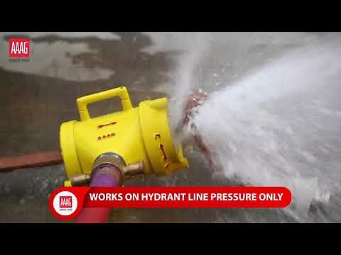 Demo of Hose Washing Machine, Fire Hose Washer by Aaag India