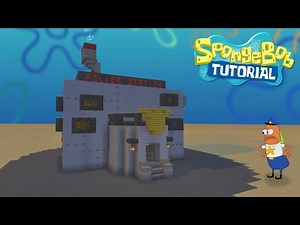 Wie baut man Bikini Bottom Polizeistation | Minecraft Tutorial
