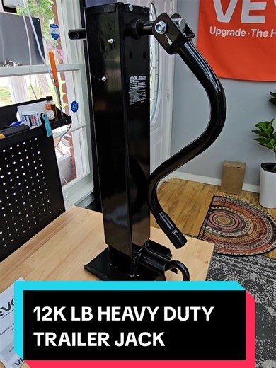 VEVOR 12K LBS Heavy Duty Weld-On Trailer Jack
