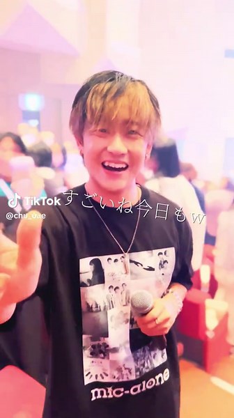 久しぶりのハイトーンヘアでおPにイジられる