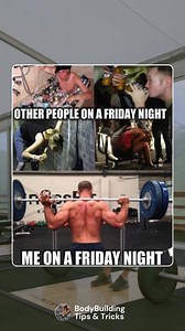 While others are winding down their week, I’m leveling up mine. Friday night gym grind never goes out of style! 💪🔥 | BodyBuilding Tips & Tricks