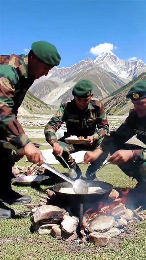 Army Style Cooking in the Himalayas 🏔️ | Desi Jawan Ki Rasoi 🍲