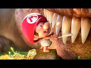 "Bebé Mario toca música de Mario en un T-Rex" SUPER MARIO GALAXY: La Película Tráiler (2026)