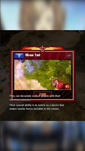 [Red Alert 3 & Uprising] Mirage Tank #cnc #redalert #redalert3