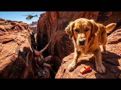 Heroic Dog Rescue How Sunny Outsmarted The Desert 🐕