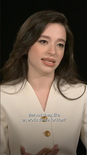 #MikeyMadison shares the scenes and lines she improvised in #Anora. #Shorts