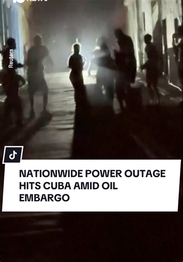 Cuba has been hit by a country-wide power outage. The country’s grid operator said the national electric grid collapsed on Monday amid the US-led oil embargo, which has crippled the island’s already outdated generation system. All 10 million residents have been affected in the country’s most severe blackout to date. Meanwhile, Donald Trump has suggested he may take advantage of the crisis. Click the link in bio for the latest on the fuel crisis.