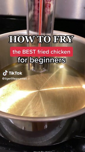 if you are a beginner cook, follow these steps to make perfect fried chicken without second guessing yourself 🐯 Follow for more cooking tips #fyp #foryou #seasonings #cookingforbeginners #friedchicken #friedchickensandwhich