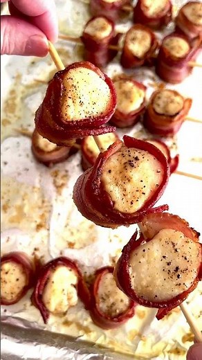 Bacon Wrapped Scallops