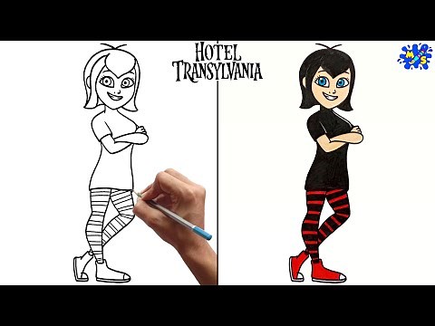 Hotel Transylvania Mavis Drawing || How to draw Mavis from Hotel Transylvania