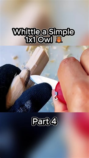 Whittle a Simple 1x1 Owl: A Beginner's Guide