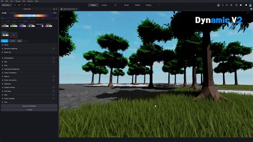 LightForge V2 is livePresets for every genre, mood sliders, 7 dynamic lighting scenes, zone lighting, and a built in guideBiggest update since launchFree on Creator Store:https://t.co/orT6EpI77f#ROBLOX #RobloxDev