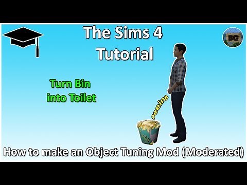 The Sims 4 Tutorial: How to make an Object Tuning Mod (Moderate)
