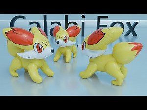 [3DCG] Simulate Fennekin inflatable