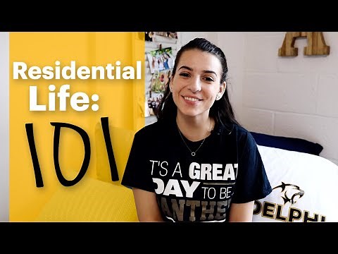 What's it like to live at Adelphi? Tour a residence hall and find out.