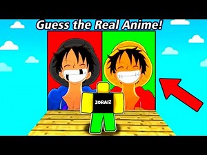 99% Players FAIL 😱 | Roblox Guess The Correct Anime Character
