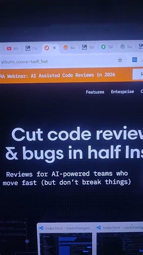 This CodeRabbit VS Code AI Reviews Your Code 😳 (Beats GitHub Copilot, Claude & ChatGPT) #shorts