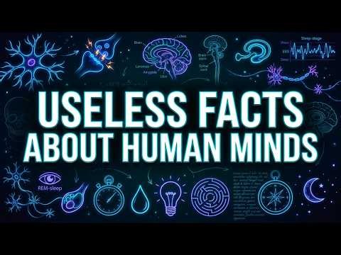 A Solid 4 Hours of Useless Facts About the Human Mind 😴