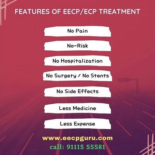 Features of EECP/ECP Treatment