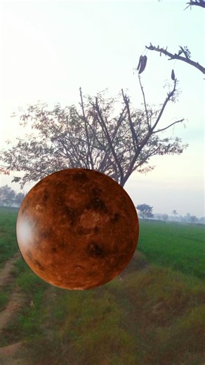 Planet Crash in 3D 🌍 | New VFX Idea | Saturn vs Asteroid#shorts