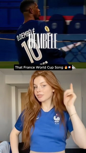 FRANCE 🇫🇷 WORLD CUP SONG #worldcup #france #dembele #explore #fyp