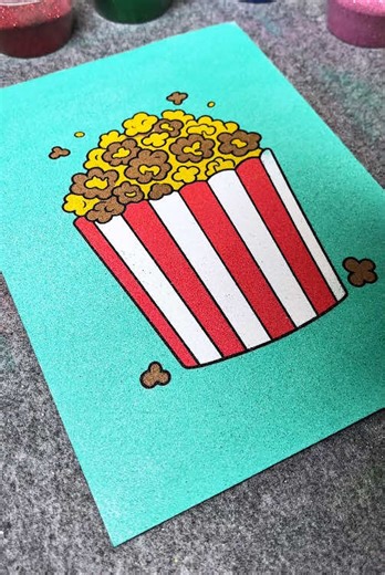 Satisfying Sand Painting ASMR Experience