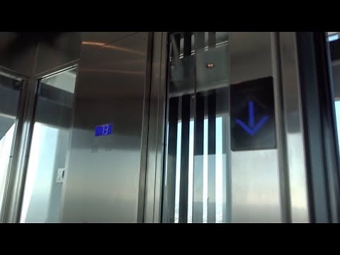 ULTRA HIGH RISE Glass Elevator - InterContinental Downtown - Los Angeles, California