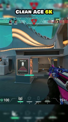 Clean Iso ACE 6k #valorant #valorantshorts