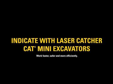 Cat® Indicate with Laser Catcher for Mini Excavators