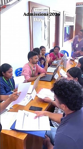 Behind the Scenes: SH College Admission Duty 2026 ❤️ #shcollege