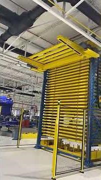 Vidir Sheet Metal Vertical Lift System in Operation