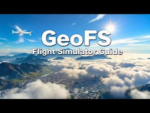 GeoFS Flight Simulator Full Guide Realistic Flying Around the World Free & Multiplayer