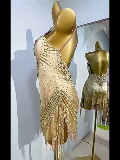 Dazzling Daybreak ✨💫 Latin Dress That Shines on Every Step | Elegant & Captivating #shorts