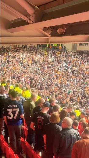 Wolves Fans Taunt Man United Fans at Old Trafford