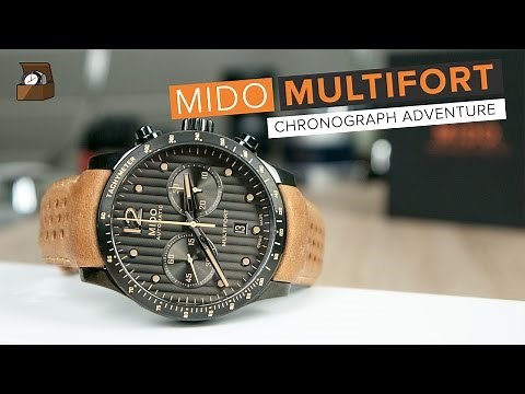 Mido MULTIFORT Chronograph Adventure // Testbericht // Deutsch // 4K
